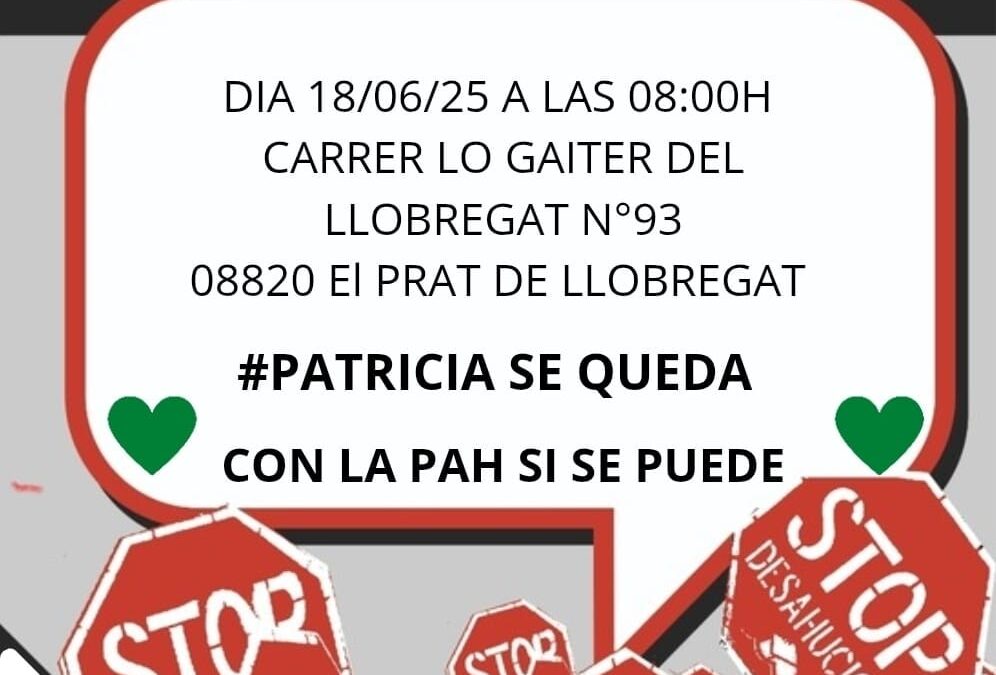Paremos un desahucio